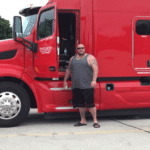 kenny chesney mech truck arrival in cincinnati 2024