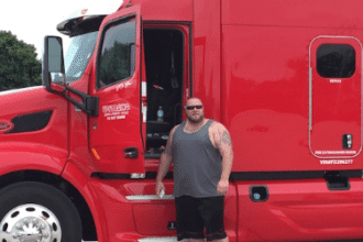 kenny chesney mech truck arrival in cincinnati 2024
